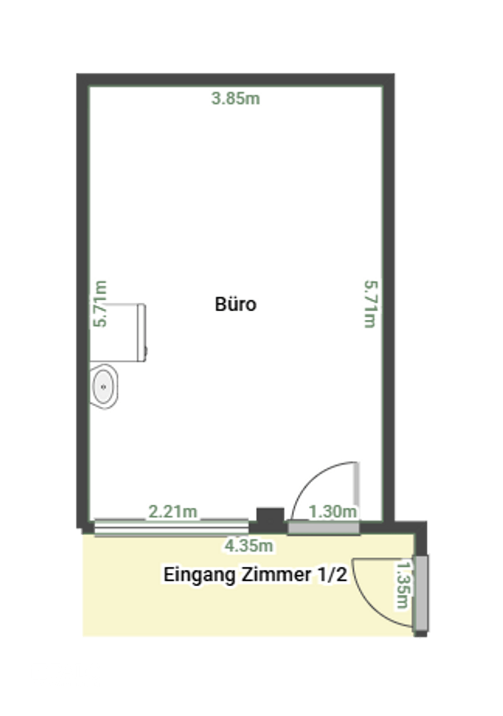 MFH Zimmer 1/2